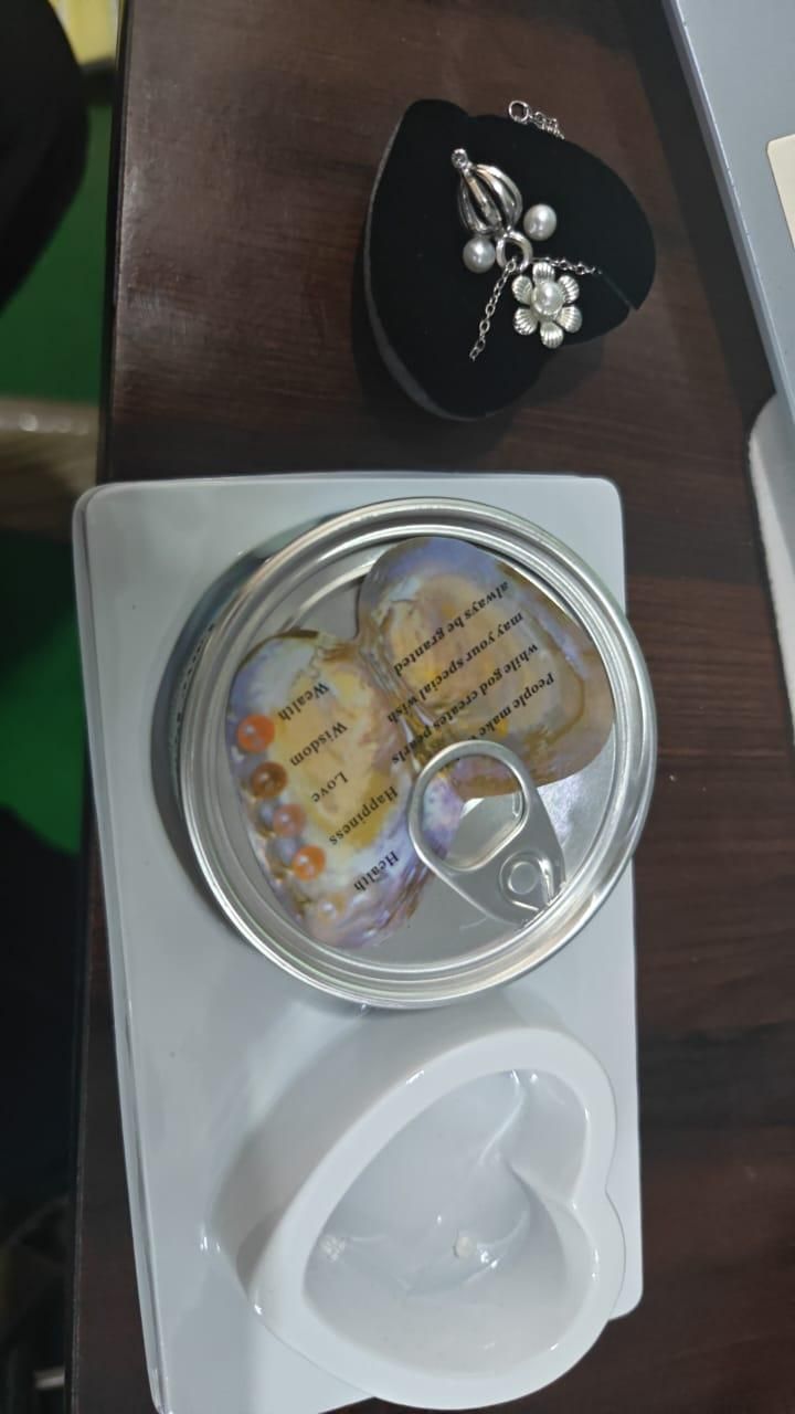 Ocean Love | Pearl Necklace in Oyster Gift Set