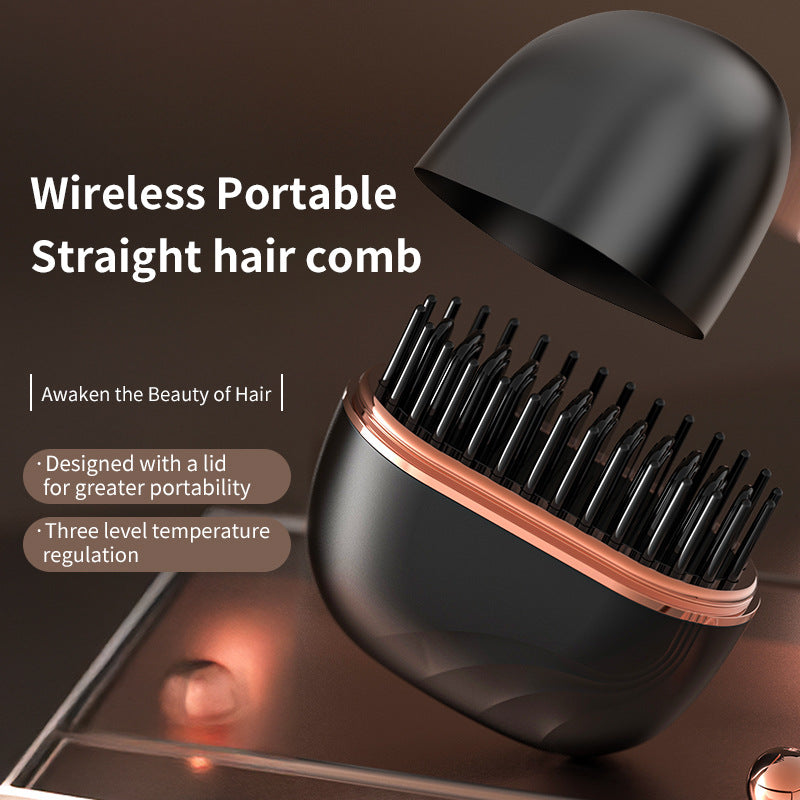 Portable Hair Straightening Brush
