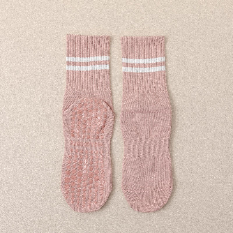 Women's Anti-Slip Grip Socks for Indoor Workouts