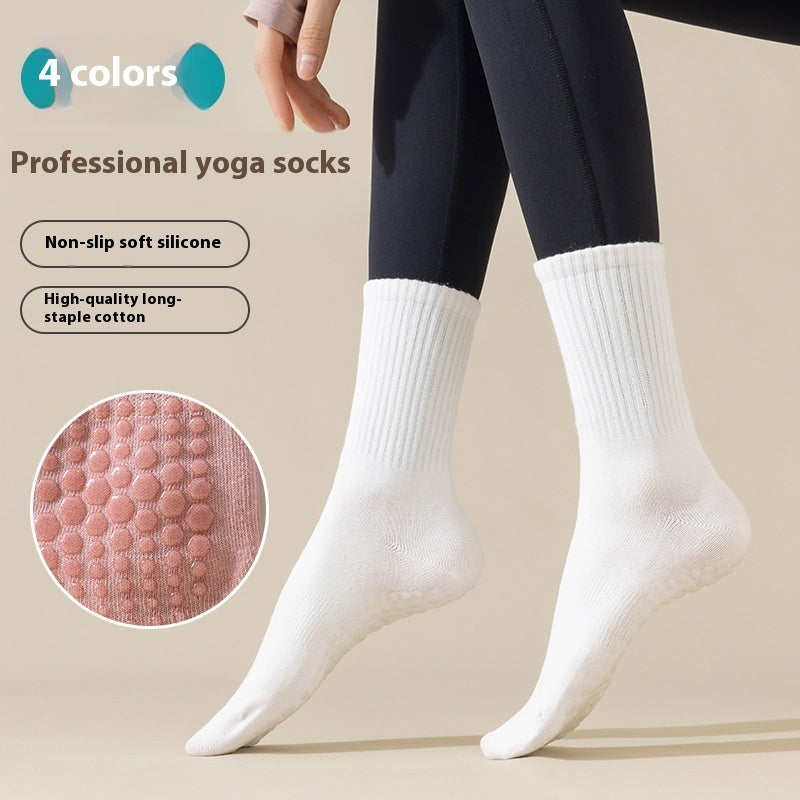 Women's Anti-Slip Grip Socks for Indoor Workouts