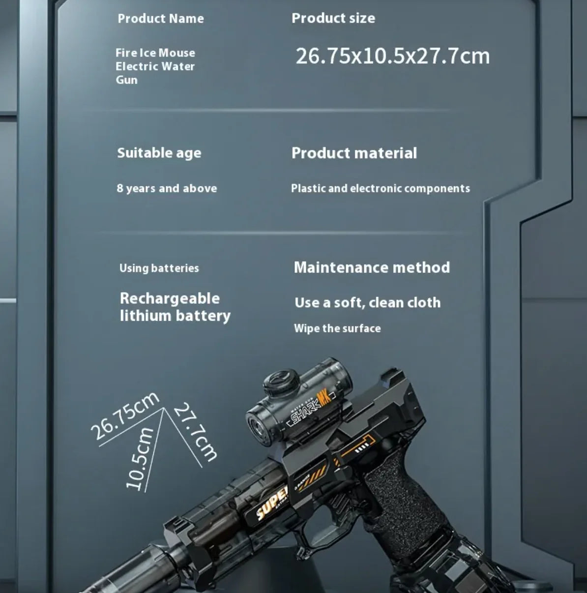 LED Power Soaker for Children